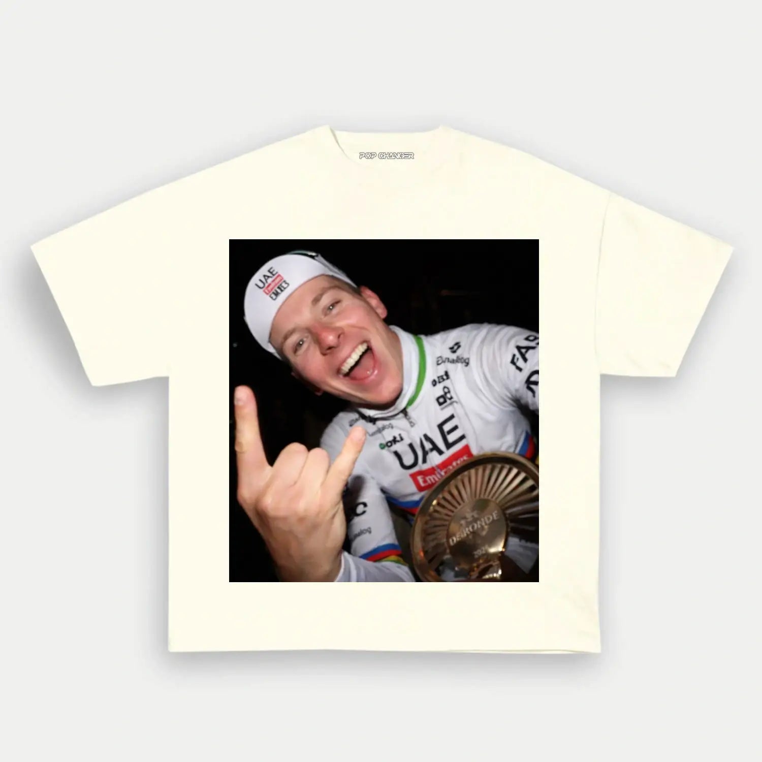 Tadej Pogačar Rocking Tee 2.0 - POPCHANGER