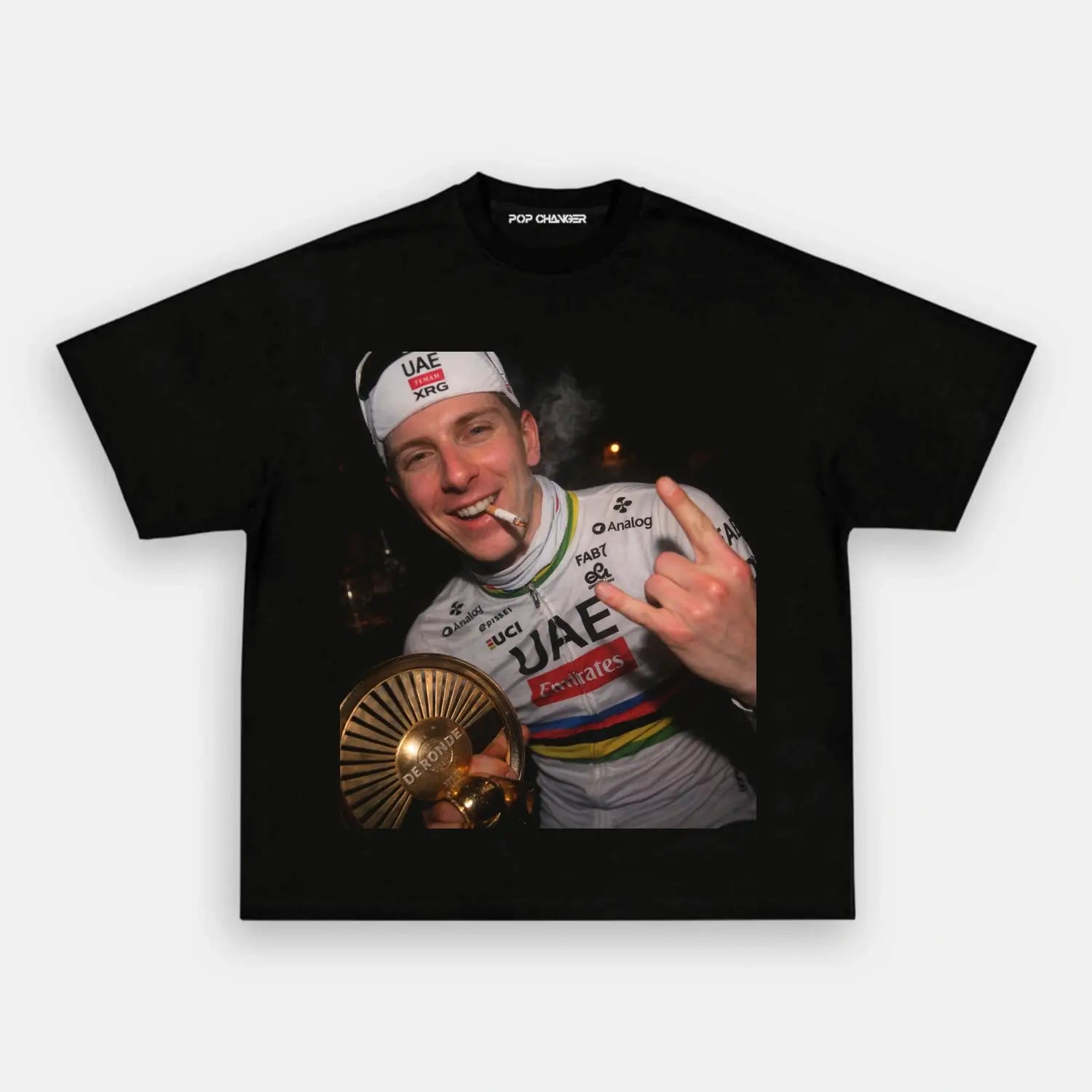 Tadej Pogačar Rocking Tee 3.0 - POPCHANGER