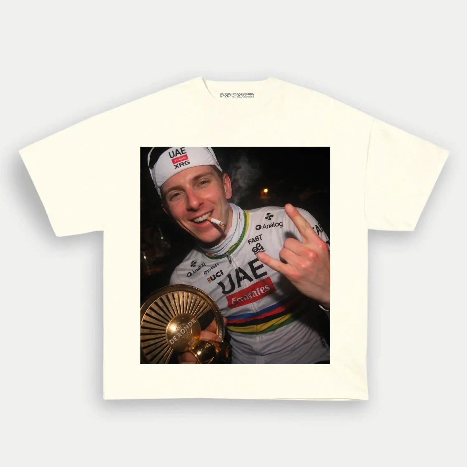 Tadej Pogačar Rocking Tee 3.0 - POPCHANGER