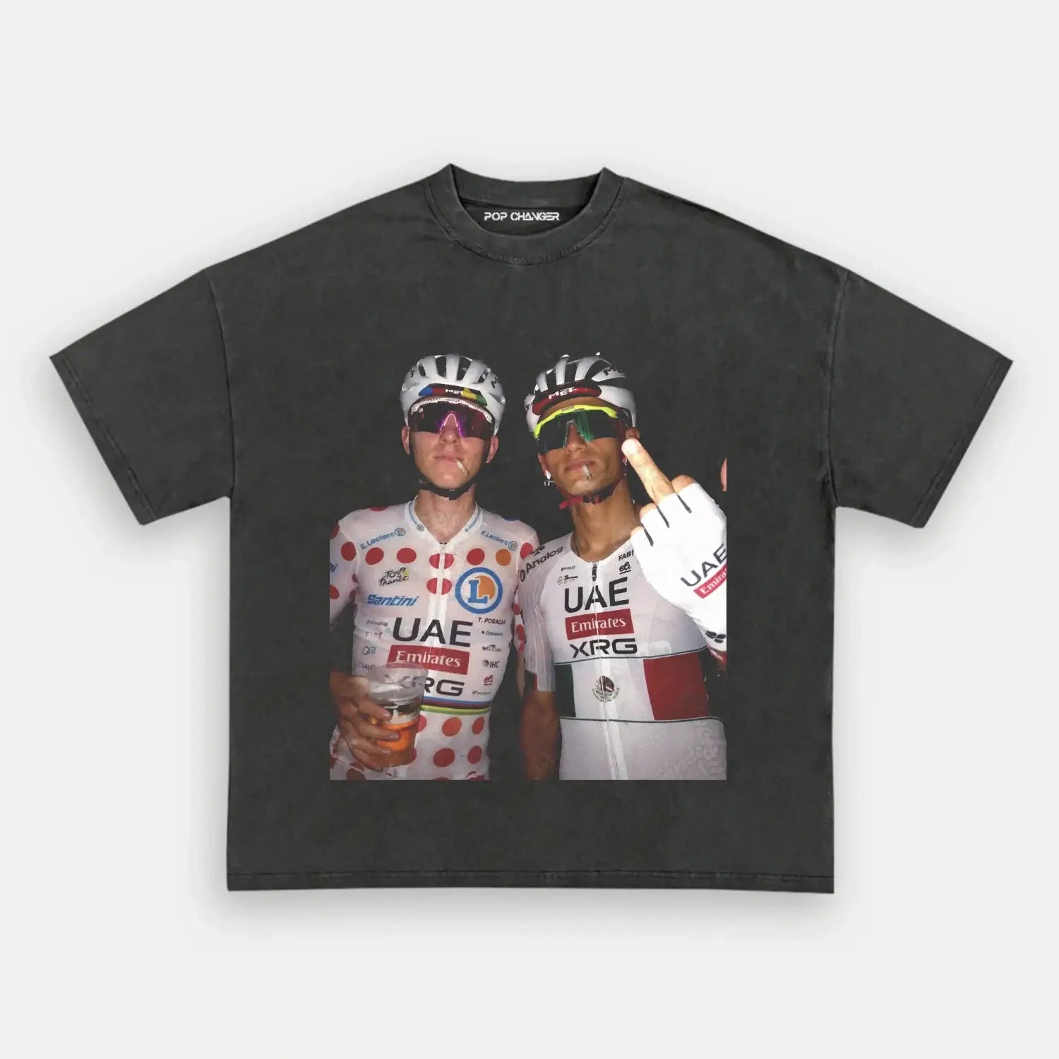 Tadej Pogačar&Isaac del Toro 2026 Tee 1 - POPCHANGER