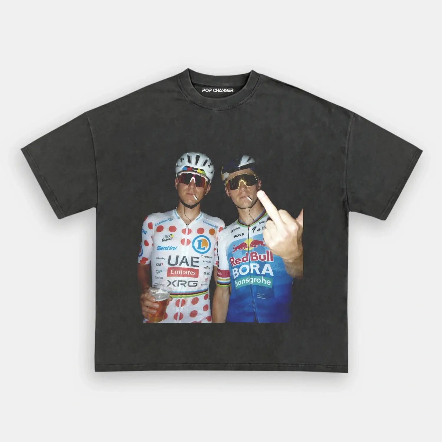 Tadej Pogačar&Remco Evenepoel 2026 Tee 2 - POPCHANGER