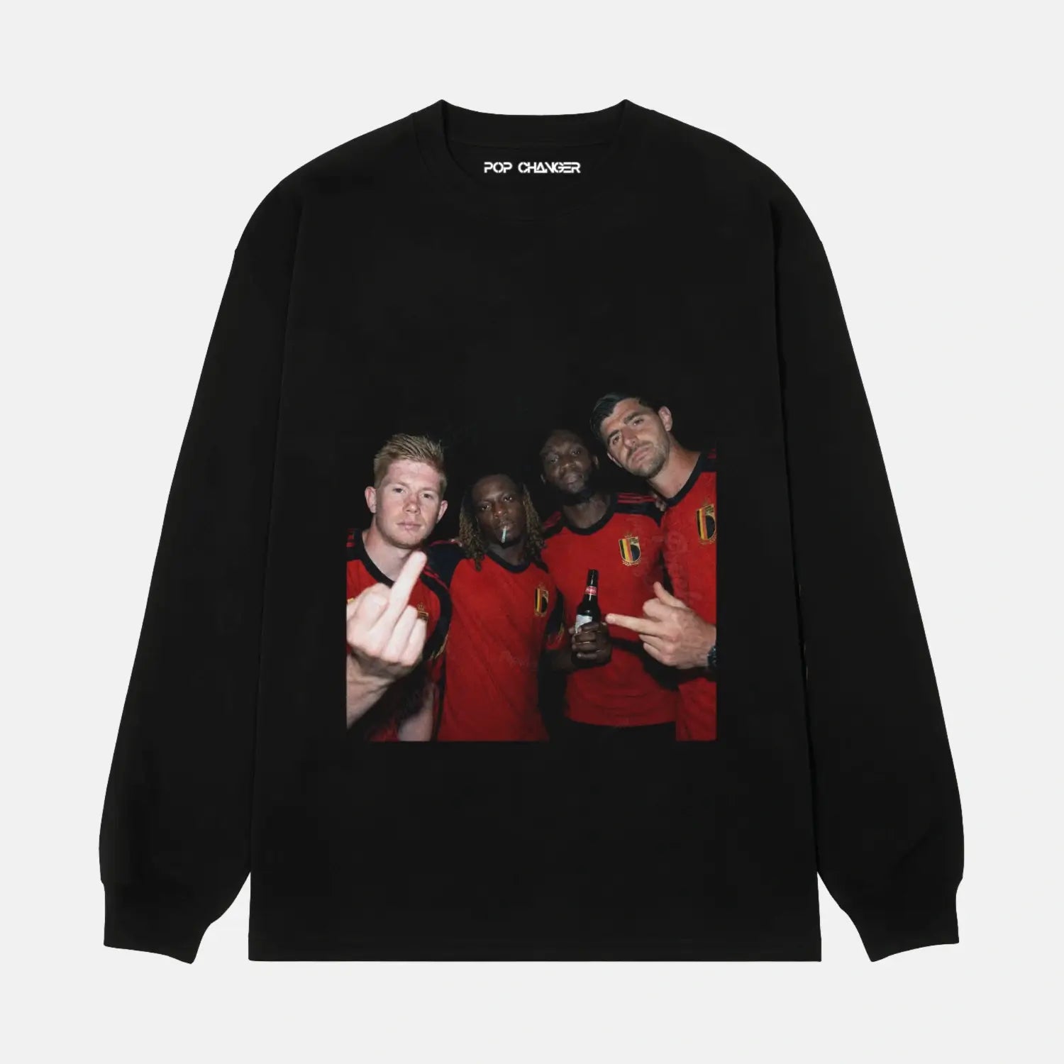 Thibaut Courtois & Kevin De Bruyne & Jérémy Doku &  Romelu Lukaku  1.0  - POPCHANGER