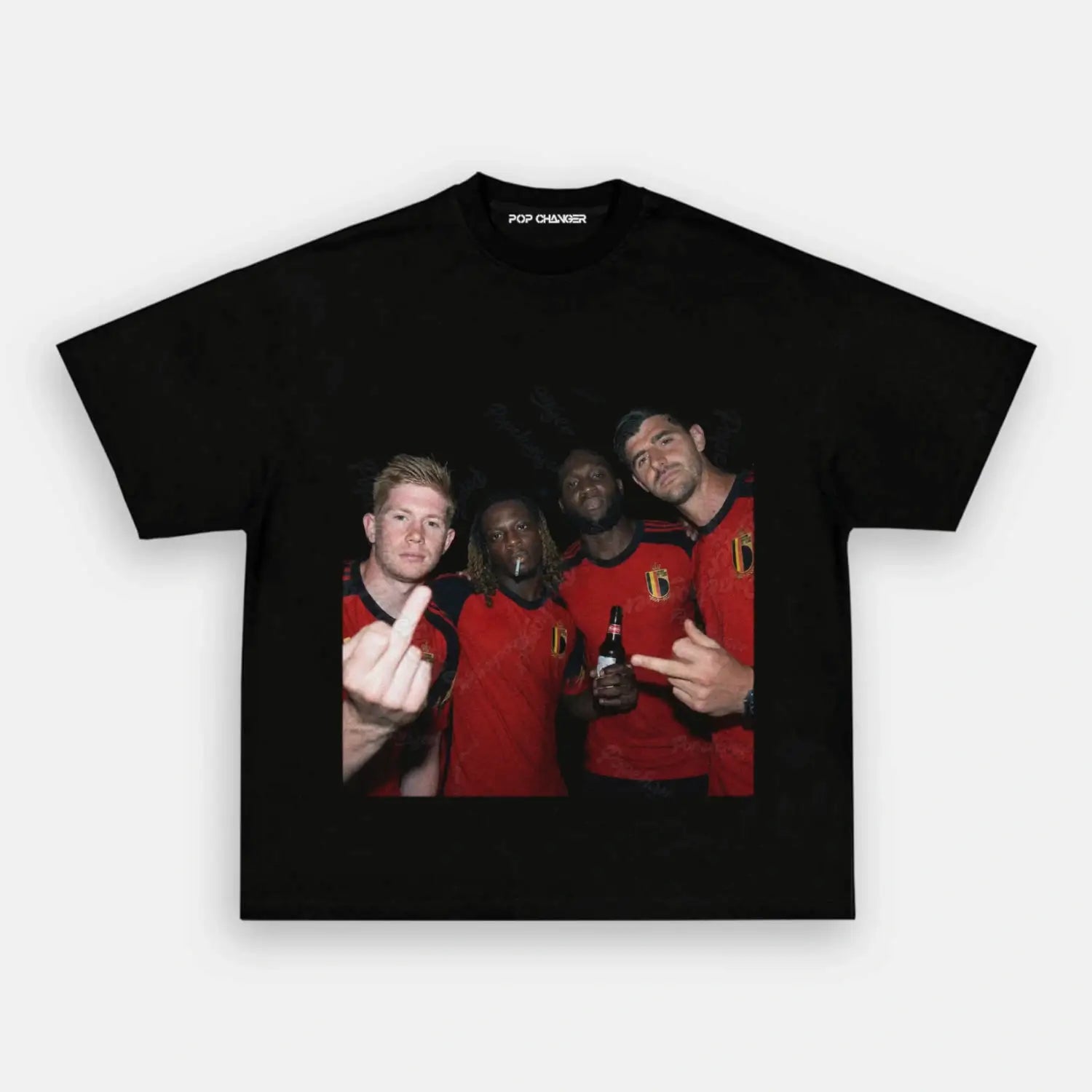 Thibaut Courtois & Kevin De Bruyne & Jérémy Doku &  Romelu Lukaku  1.0  - POPCHANGER