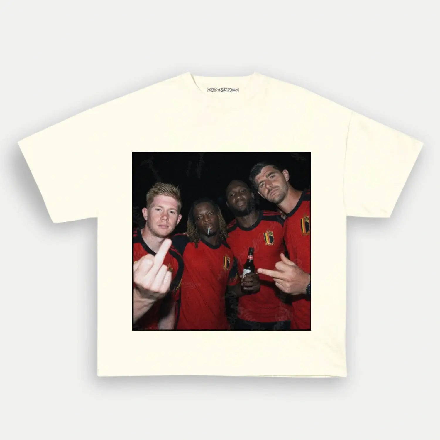 Thibaut Courtois & Kevin De Bruyne & Jérémy Doku &  Romelu Lukaku  1.0  - POPCHANGER