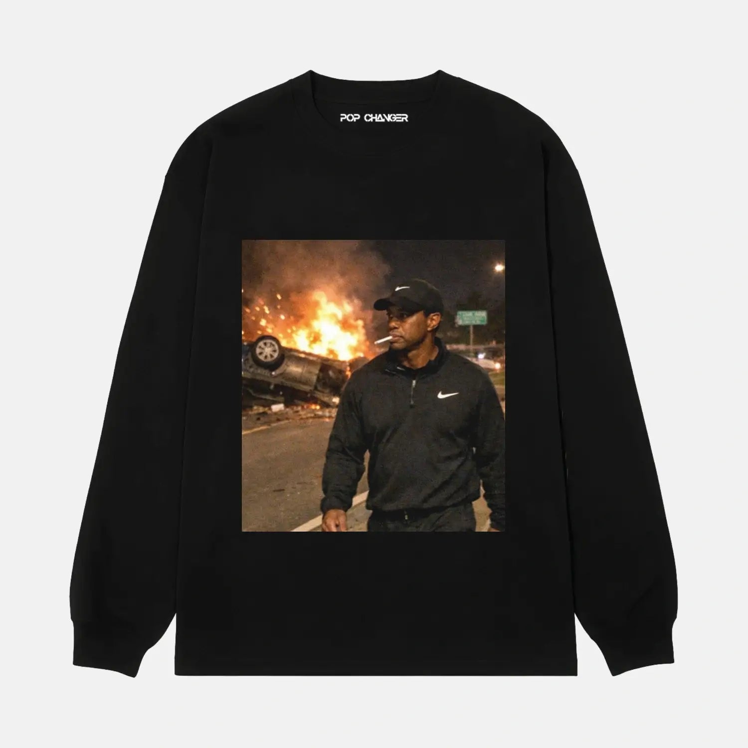 Tiger Woods Drunk Tee 2.0 - POPCHANGER