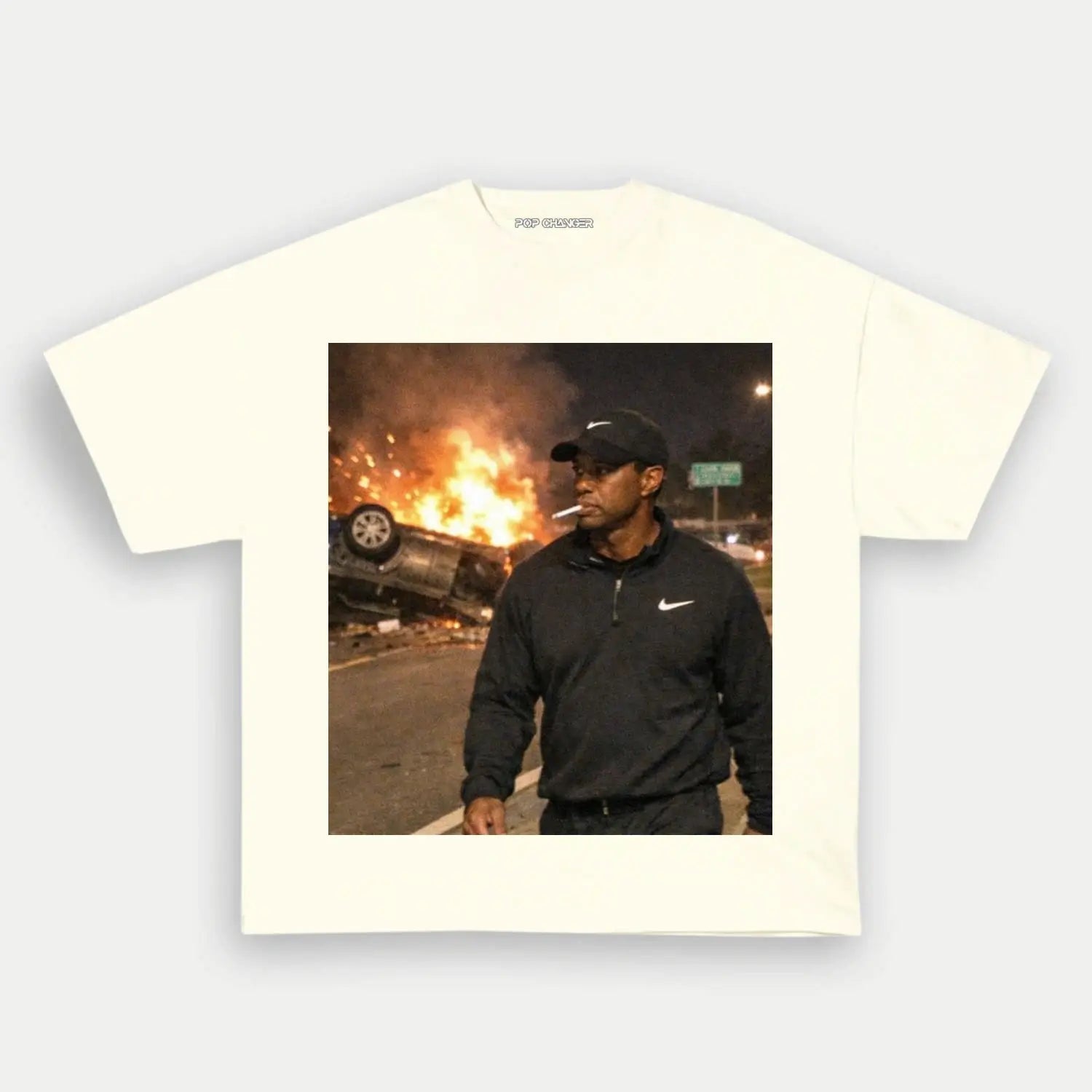 Tiger Woods Drunk Tee 2.0 - POPCHANGER