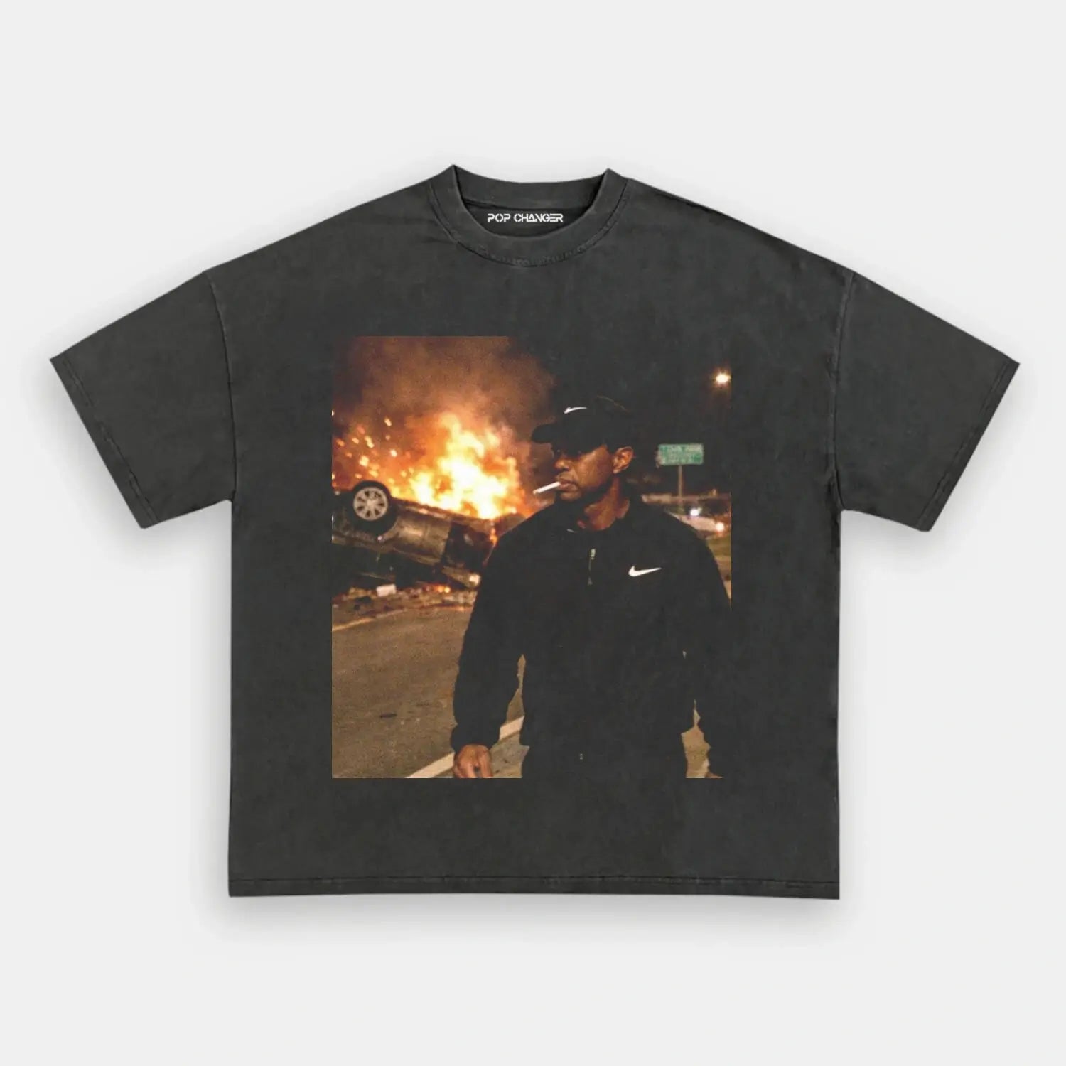 Tiger Woods Drunk Tee 2.0 - POPCHANGER