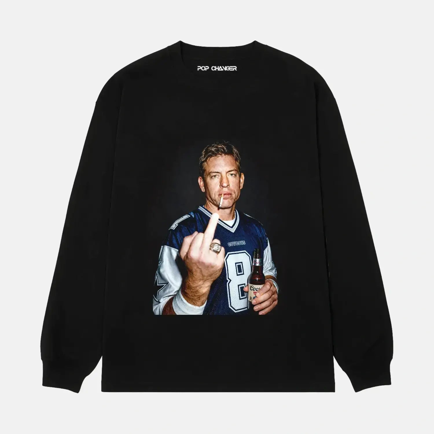 Troy Aikman Football TEE  - POPCHANGER