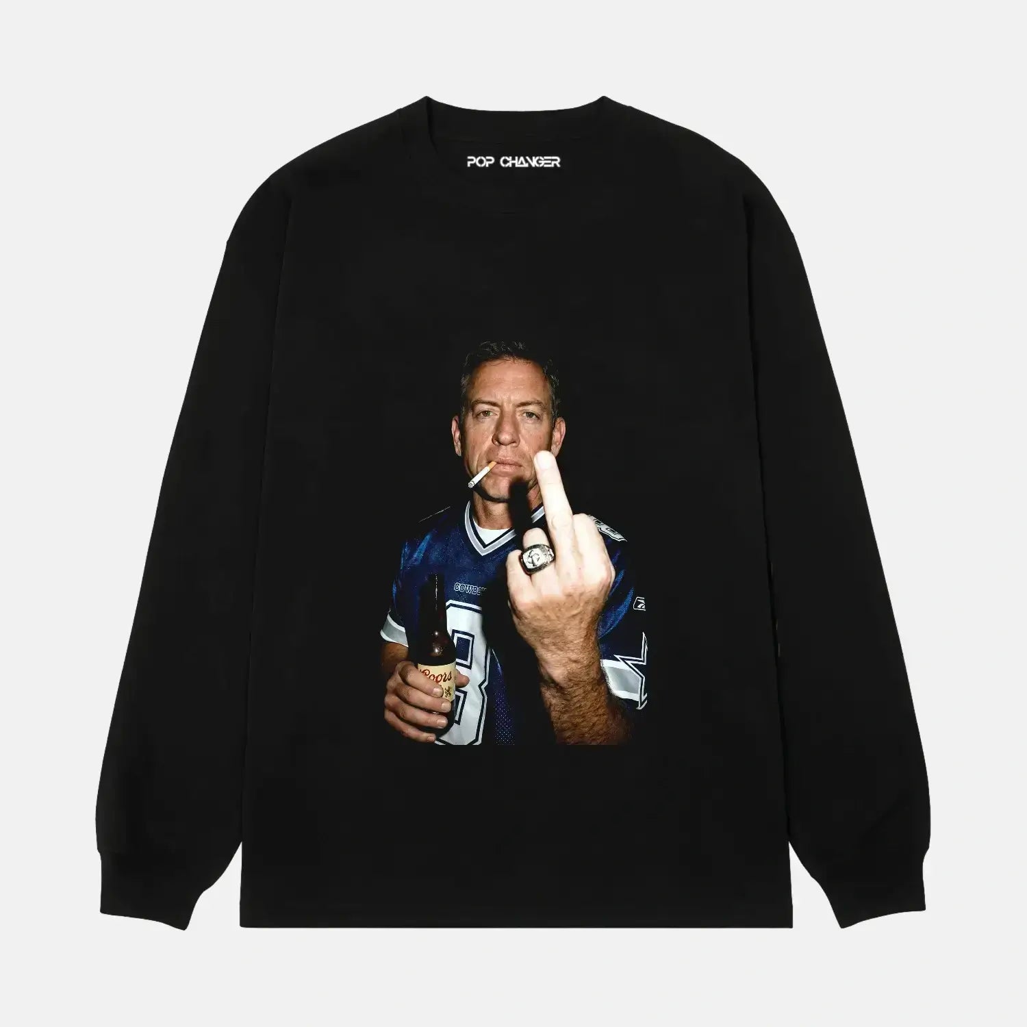 Troy Aikman Football Tee - POPCHANGER