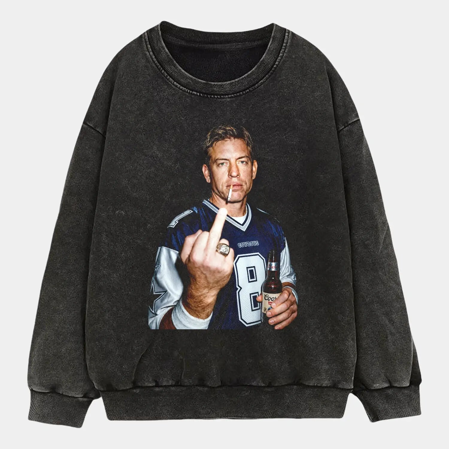 Troy Aikman Football TEE  - POPCHANGER