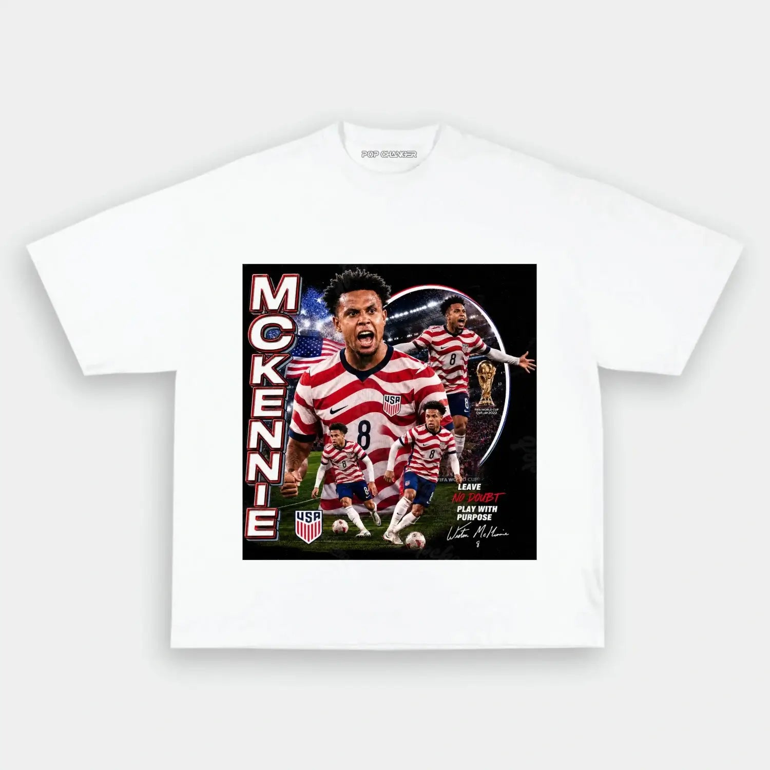 USA Soccer TEE 1.1 - POPCHANGER