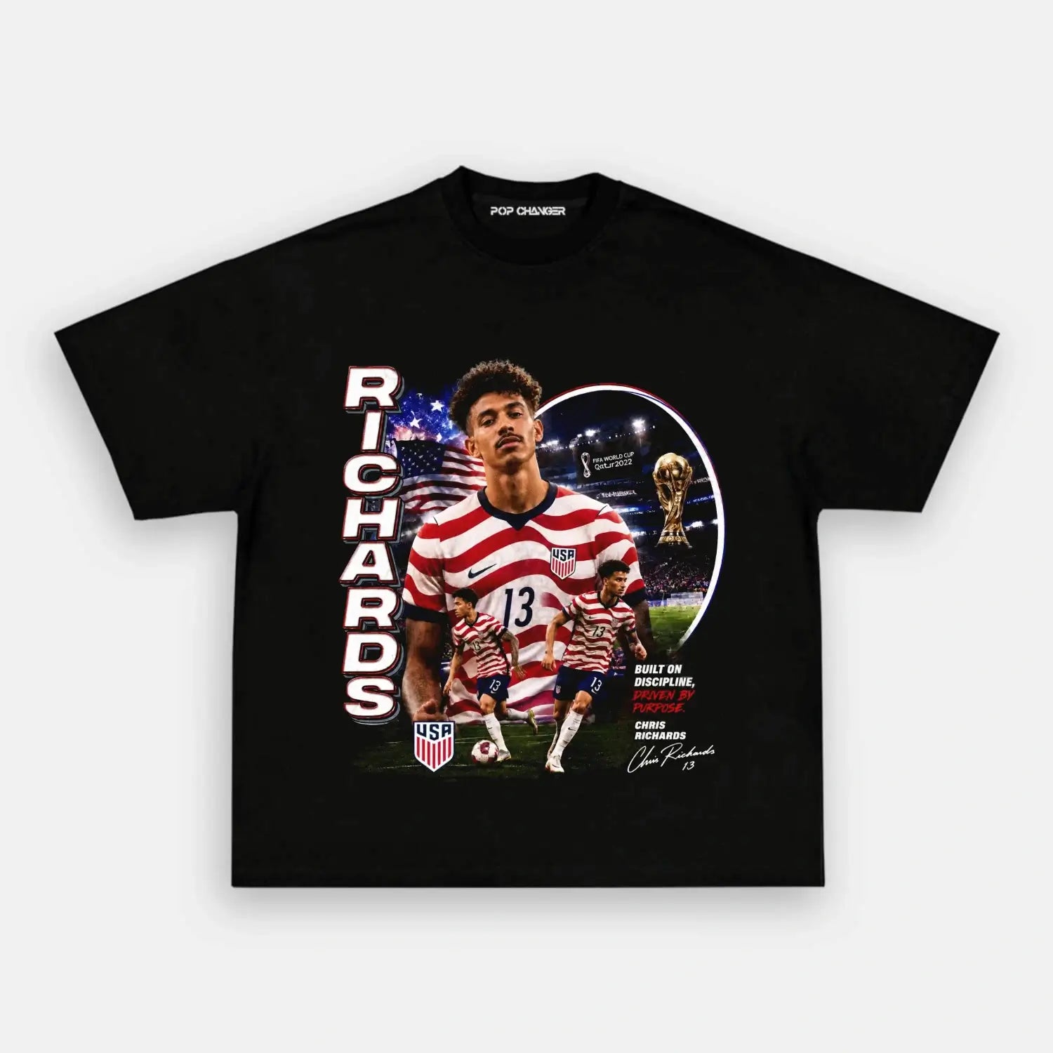 USA Soccer TEE 1.7 - POPCHANGER