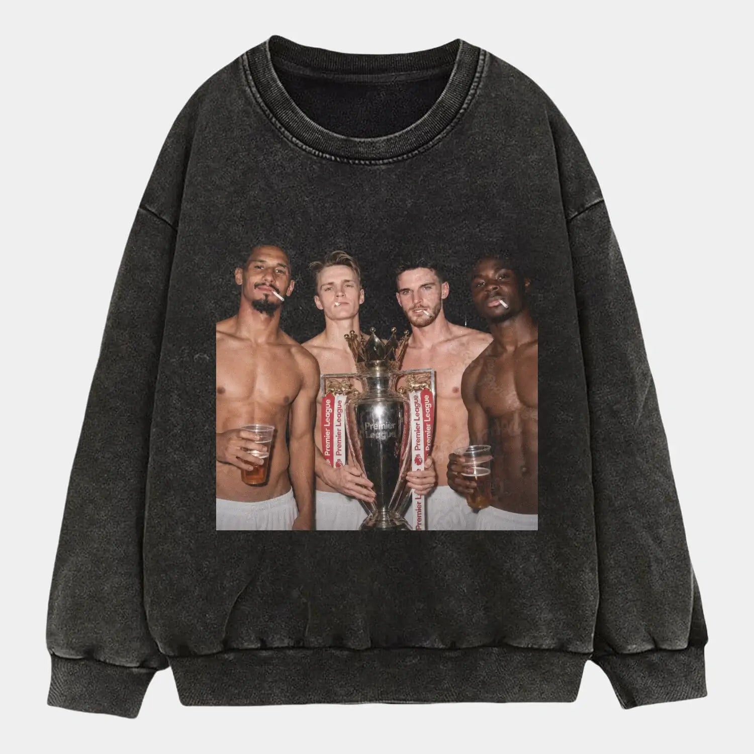 William Saliba & Martin Odegaard & Declan Rice &Bukayo Saka Champion Tee  - POPCHANGER