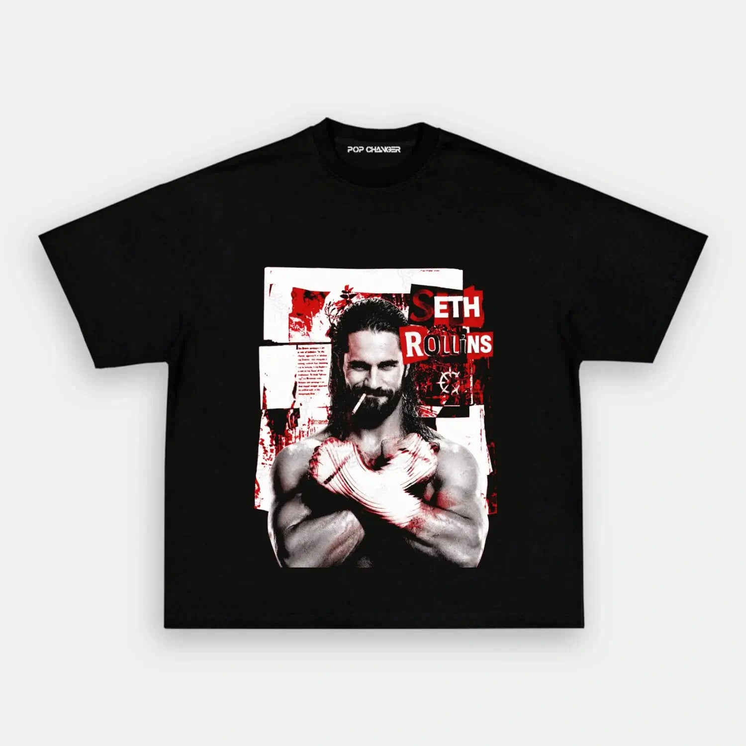 WWE Rollins TEE 02 - POPCHANGER