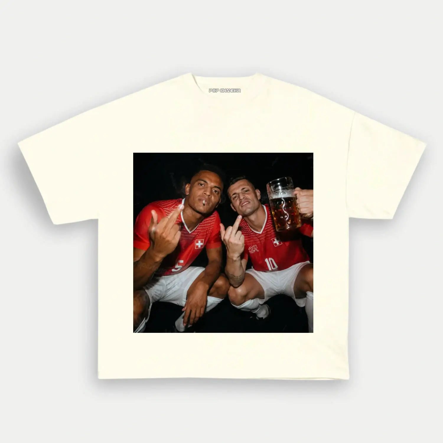 Xhaka & Akanji Tee 2.0 - POPCHANGER