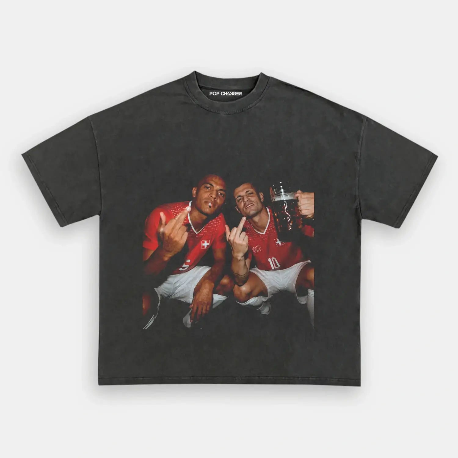 Xhaka & Akanji Tee 2.0 - POPCHANGER