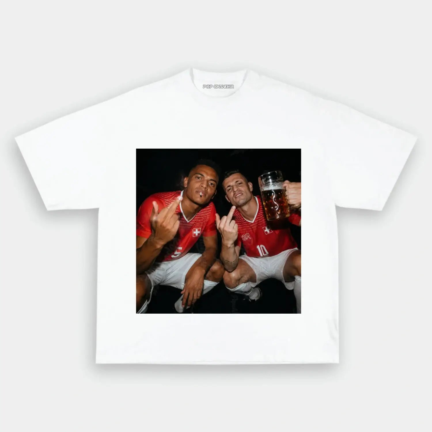 Xhaka & Akanji Tee 2.0 - POPCHANGER